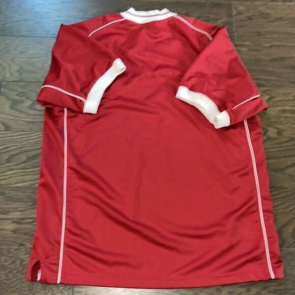 Nike Red OU Oklahoma Sooners Boomer basketball Fan Warmup shooter jersey shirt - Picture 5 of 5